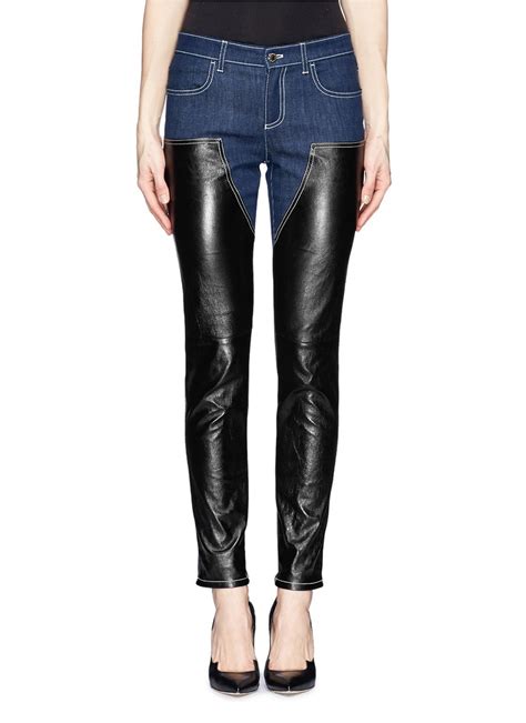 givenchy leather jeans|givenchy jeans for sale.